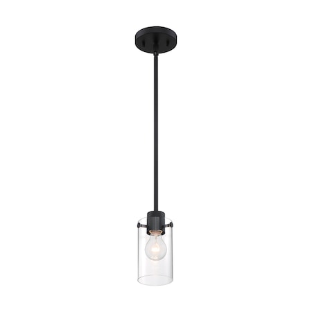 Nuvo Fixure, Pendant, 1-Light, Incandescent, 60W, 120V, A19, Medium Base, Height: 8.25 60/7270